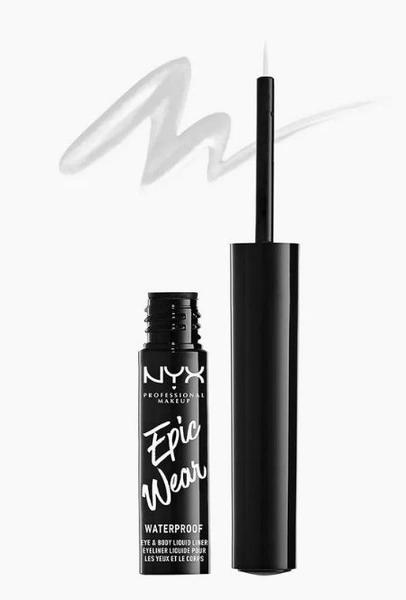Подводка для глаз Водостойкая матовая EPIC WEAR EYE & BODY LIQUID LINER от NYX