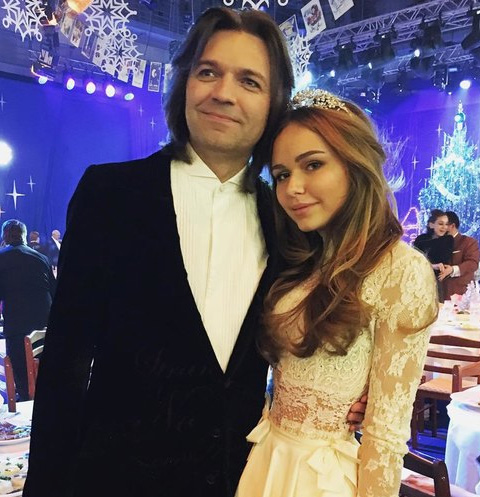Дмитрий Маликов с дочерью Стешей