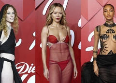 «Голый парад»: 10 самых неприличных нарядов звезд на красной дорожке The Fashion Awards-2022
