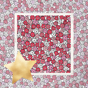 Тест на внимательность: Спорим, ты не сможешь найти пять звезд среди цветочков 🌸