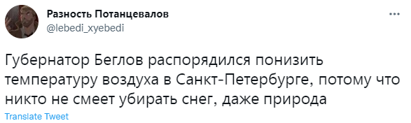 Лучшие шутки про неуборку снега в Петербурге