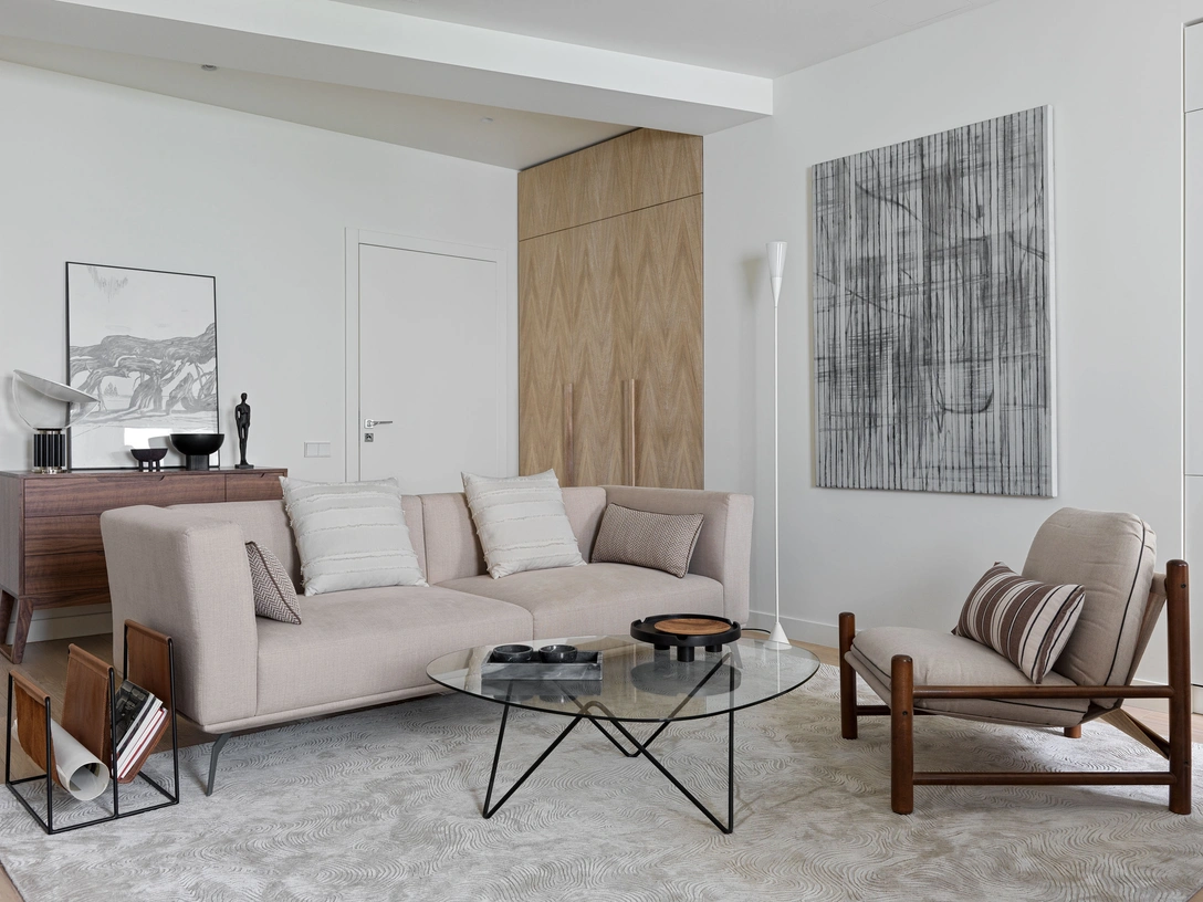 Мужской интерьер «тон в тон» | Источник: Сергей Красюк