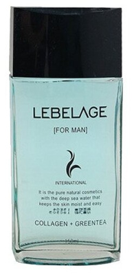 Lebelage Тонер с коллагеном и зеленым чаем Skincare Utilites For Man Skin
