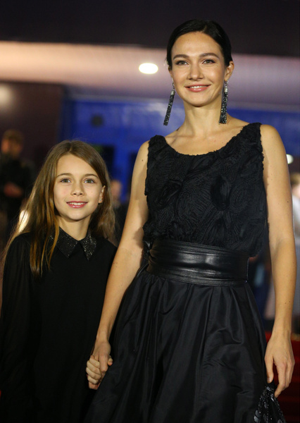 Евгения Брик с дочерью Зоей
