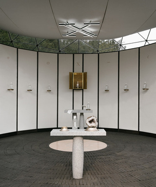 «Храм Муз»: в Шотландии построили павильон для дегустации водки