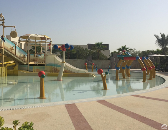 Детский аквапарк в отеле Rixos Saadiyat Island в Абу-Даби