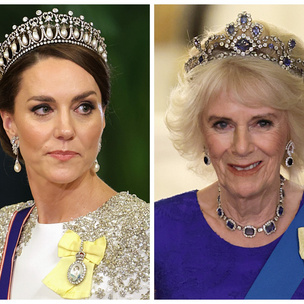 Подруги или соперницы: одинаковые броши, которые носят королева Камилла и принцесса Кейт — и это очень мило