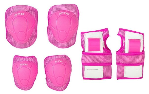 Розовый комплект защиты (размер S)