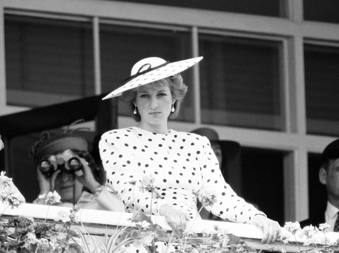 Принцесса Диана в Эпсоме, июнь 1986 | marieclaire.ru