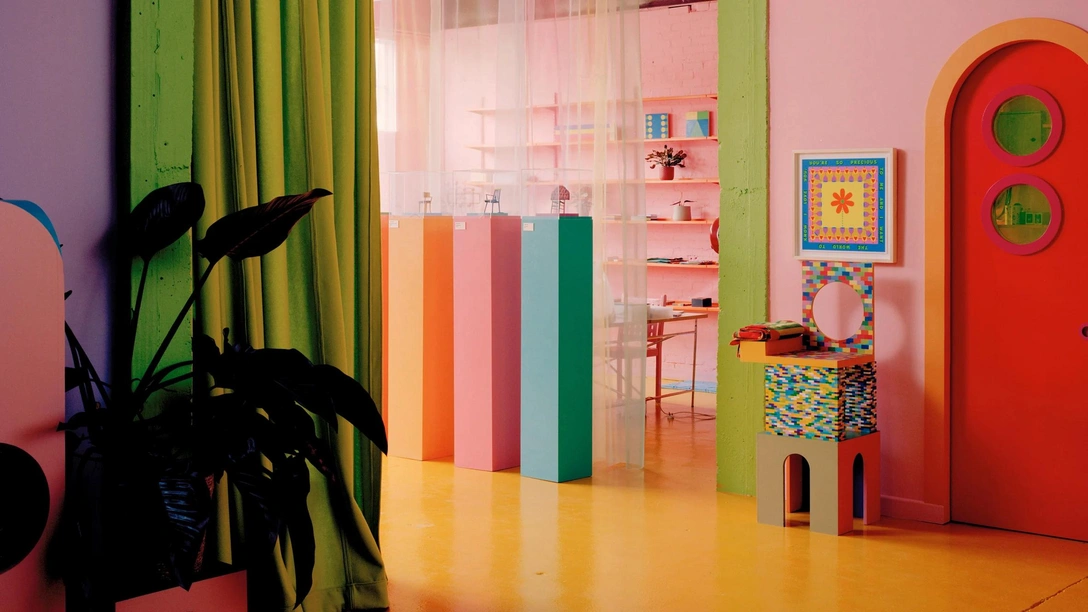 Как выглядит студия художника и дизайнера Йинки Илори | Источник: Льюс Кан