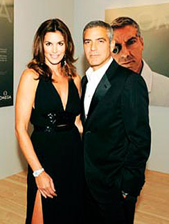 Джордж Клуни и Синди Кроуфорд - просто друзья