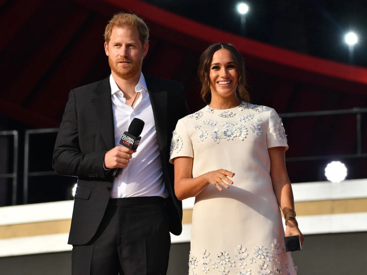 Принц Гарри и герцогиня Меган на фестивале Global Citizen Live, Нью-Йорк, 25 сентября 2021