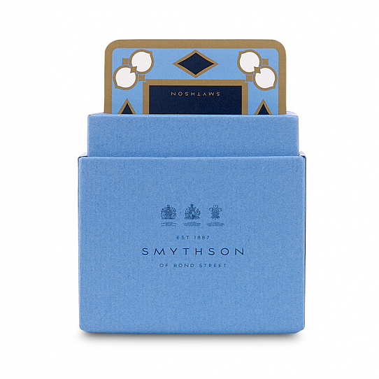 Игральные карты Nile Blue, Smythson, https://shop.galerie46.com