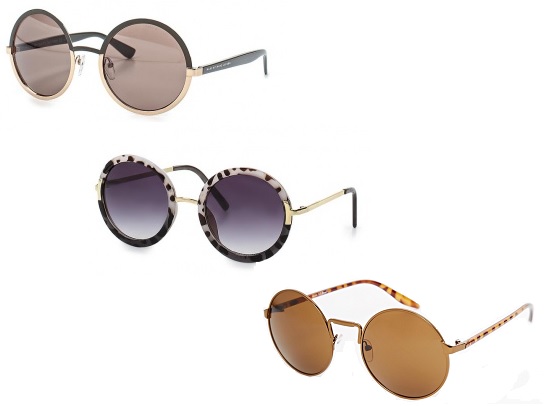 Сверху вниз: Marc by Marc Jacobs, Top Shop, AJ Morgan Eyewear