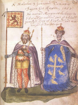 Малькольм III и королева Маргарита