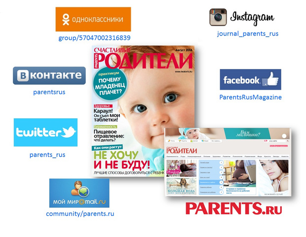Фото №1 - Журнал «Счастливые родители» и PARENTS.ru теперь и в Одноклассниках