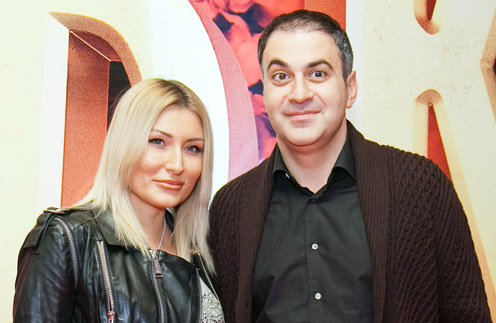 Гарик Мартиросян с женой Жанной