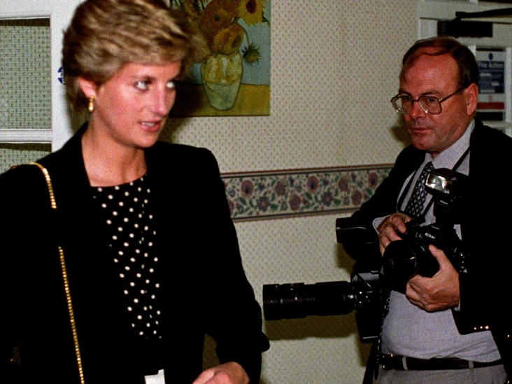 Принцесса Диана и фотограф The Sun Артур Эдвардс, 23 мая 1993