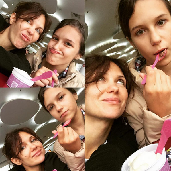 Екатерина Климова весело проводит время вместе с дочкой Лизой