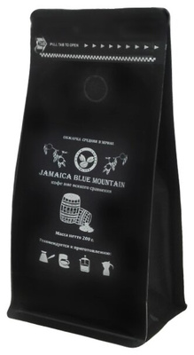Кофе в зернах Elcotrader Jamaica Blue Mountain средней обжарки