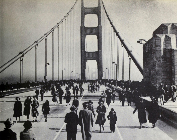 85 лет назад в Сан-Франциско был открыт мост Золотые ворота