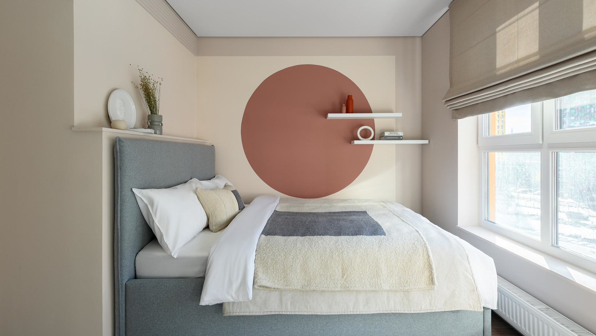 Гостиная и спальня в одной комнате: 75 фото идей дизайна готового интерьера