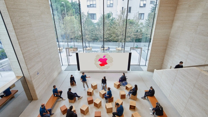 Новый Apple Store в Стамбуле по проекту Foster + Partners