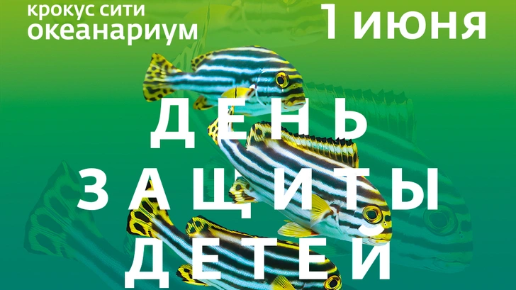 «Крокус Сити Океанариум»: благотворительная акция ко Дню защиты детей