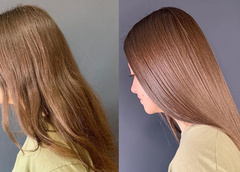 Как ламинирование волос меняет их вид: 20 фото до и после