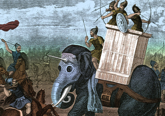 Будни элефантерии: краткая история боевого применения слонов
