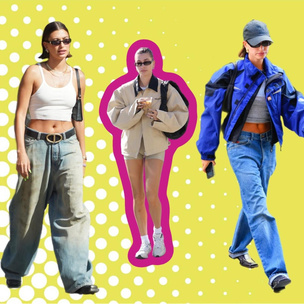 Серьги-кольца и джинсы на низкой посадке: 5 любимых вещей Хейли Бибер, которые сделают из тебя икону стиля