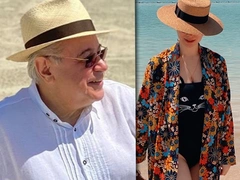 «Кися-мися», или баттл гладко выбритых ног: Петросян и Брухунова покоряют Персидский залив в модных аутфитах