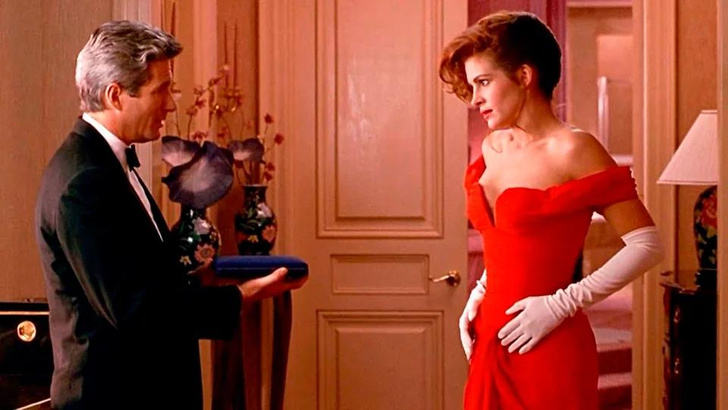 История одного платья: красный наряд Джулии Робертс из «Красотки»