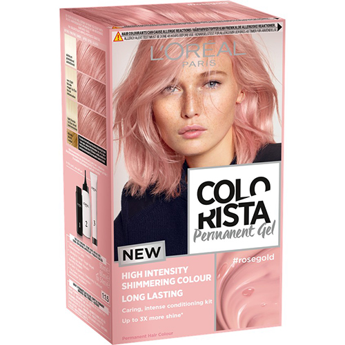 Розовая краска для волос 🌸