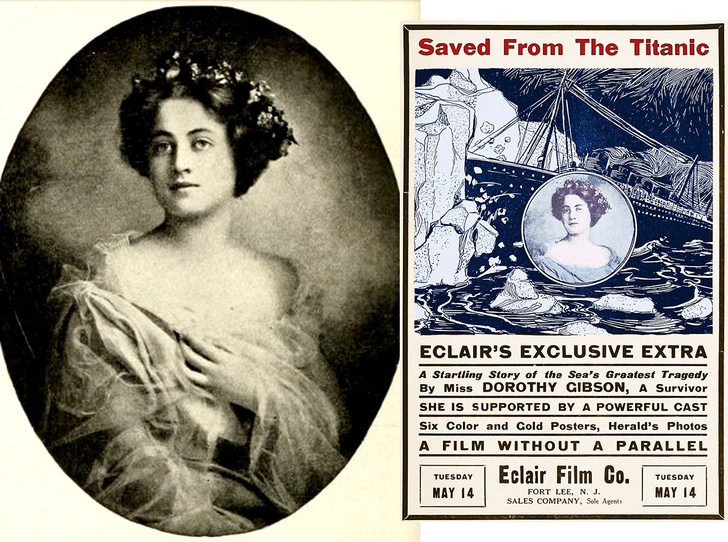 Выжила на «Титанике» и сбежала из тюрьмы: невероятная история звезды немого кино Дороти Гибсон